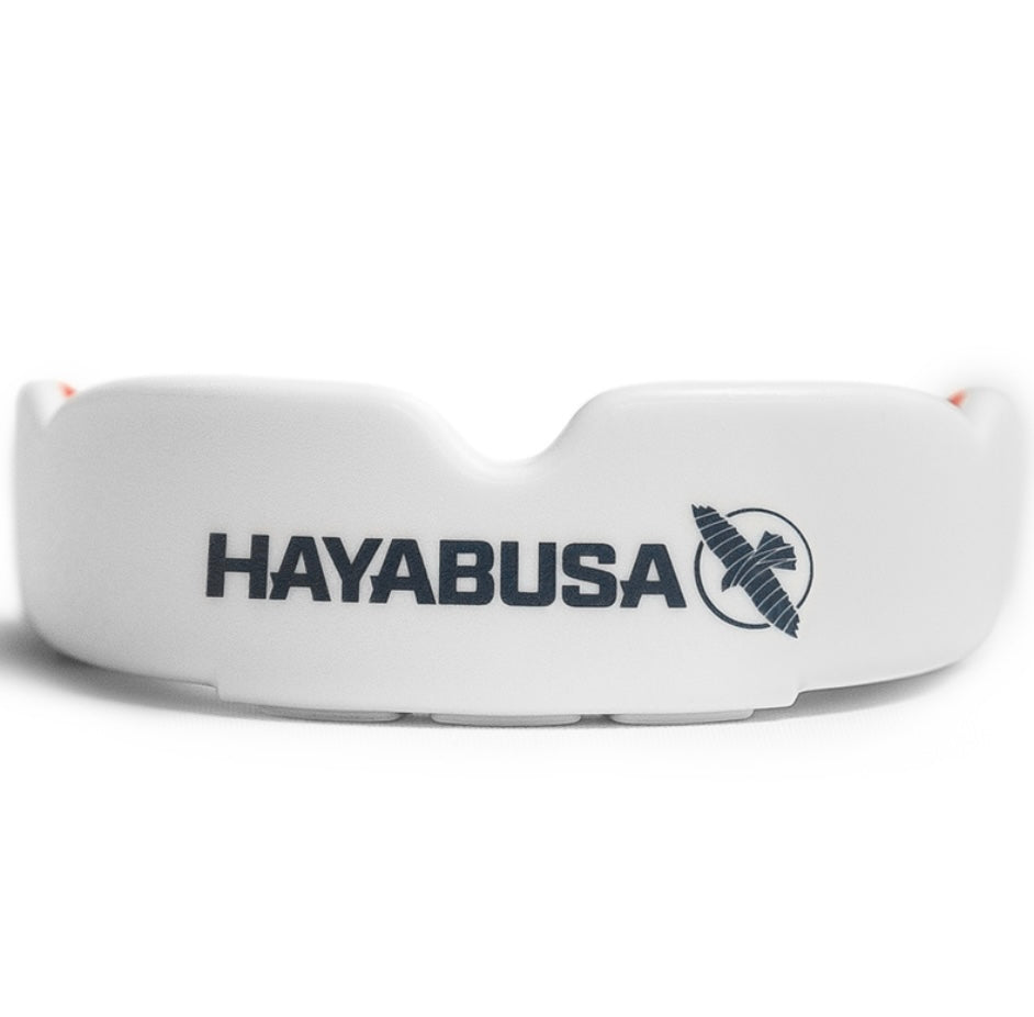 Hayabusa Combat Mouthguard - Adult - white/red