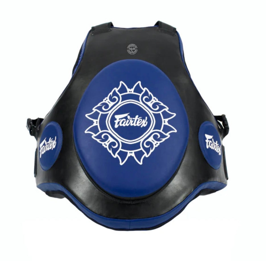 Fairtex Trainer Vest - Black / Blue